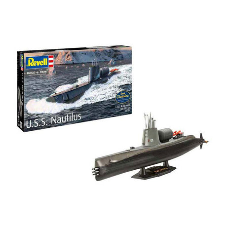 Kit modello Revell - u.s.s. nautilus 1:305 - 30pz.