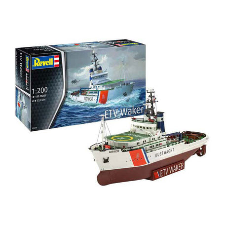 Kit modello Revell - etv waker 1:200 - 150 pz.