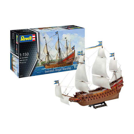Kit di costruzione modello Revell - nave reale svedese Vasa 1:150 - 330 parti.