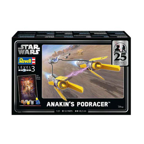 Revell model kit star wars - anakin's podracer 1:31 - 53 pz.