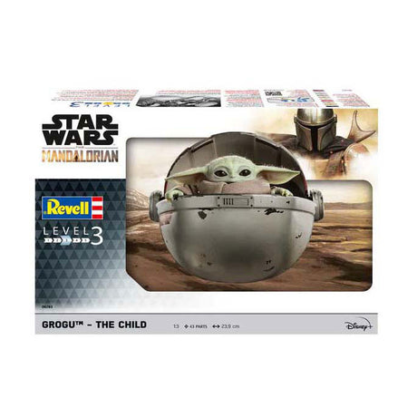 Revell kit di costruzione modello star wars - grogu the child the mandalorian 1:3 - 43 pz.