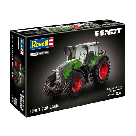 Revell kit modello fendt 728 vario trattore 1:20 - 212 pezzi.
