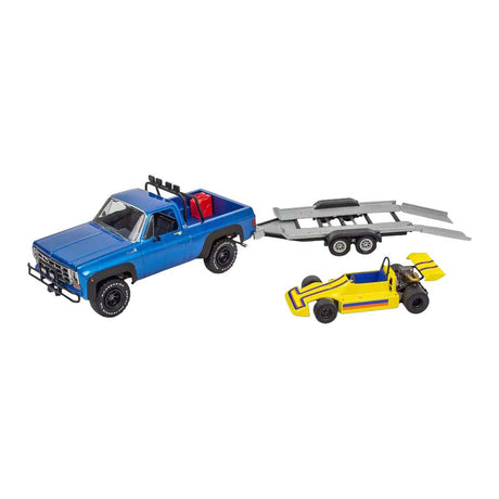 Kit modello Revell - Pickup Chevy 4x4 del '78 con go-kart 1:25