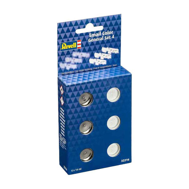 Revell set base di smalti opachi e lucidi - 6x14ml
