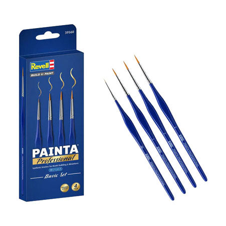 Set base pennelli professionali Revell Painta