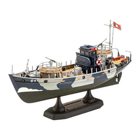 Kit modello Revell - kfk (kriegsfischkutter) 1:144 - 102 pz.