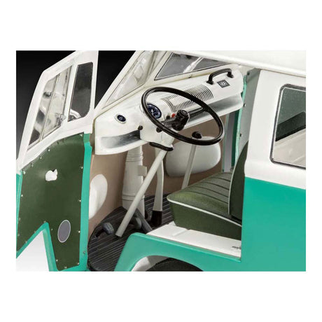 Kit modello Revell - autobus vw t1 1:24 - 146 pz. - incl. colori base della vernice