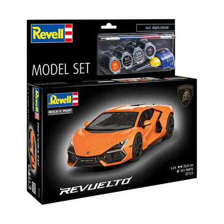 Kit modello Revell - lamborghini revuelto 1:24 - 105 pz.