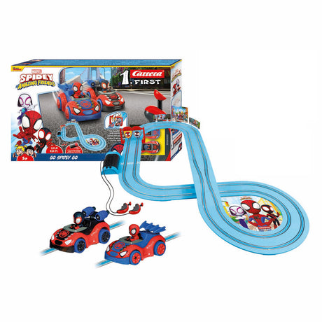 La prima pista da corsa Carrera: Marvel Spidey