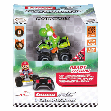 Carrera RC 2.4GHz Mario Kart Yoshi - Mini Quad 1:40