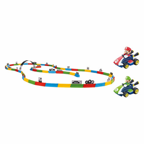 Set da corsa da tavolo Mario Kart Carrera RC 2.4GHz - Mario Luigi 1:43