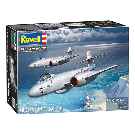 Revell model kit gloster meteor f.8 1:32 - 393pz.