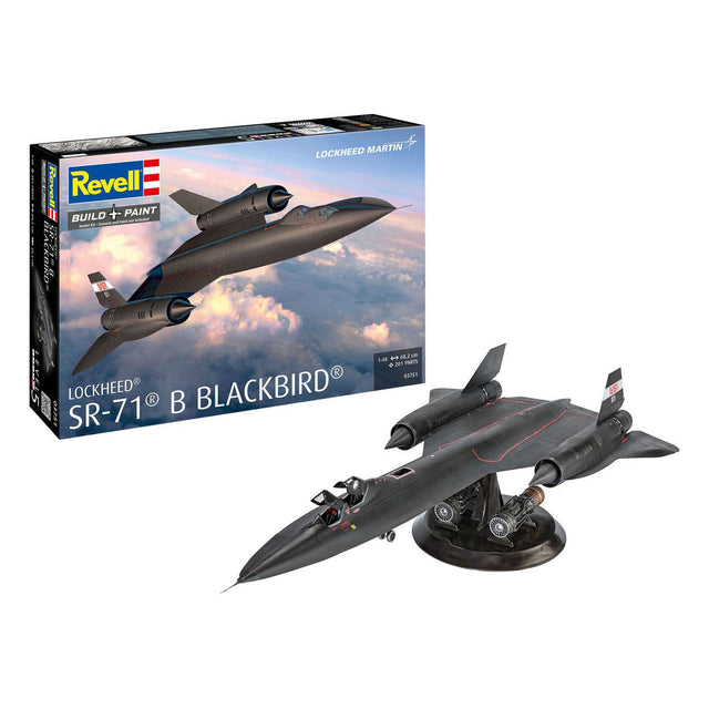 Kit modello Revell lockheed SR-71b blackbird 1:48 - 201 pezzi