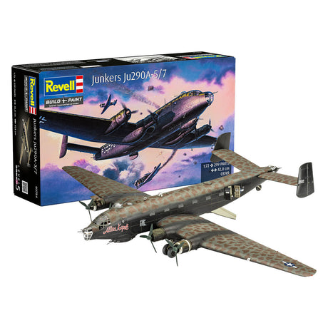 Revell model kit junkers ju 290a-5 'seeadler' 1:72 - 299 pezzi