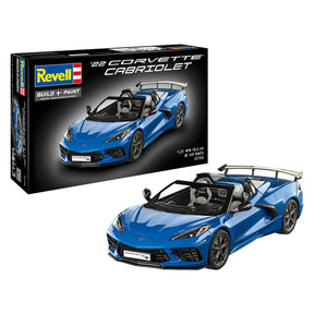 Kit modello Revell Corvette C8 decappottabile 1:25 - 149 pezzi.