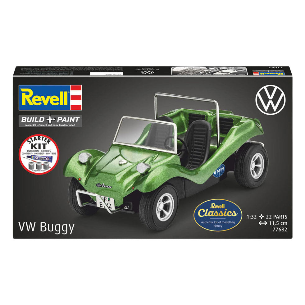 Revell model kit starter kit vw buggy 1:32 - 22 parti.