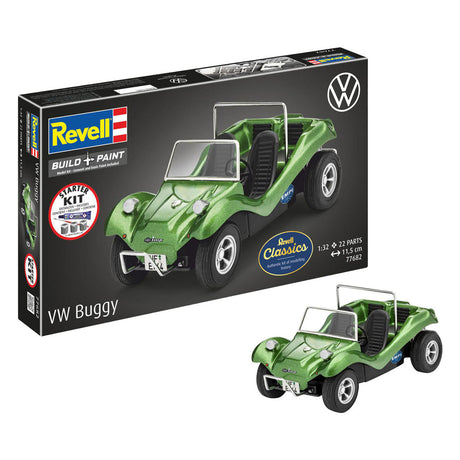 Revell model kit starter kit vw buggy 1:32 - 22 parti.
