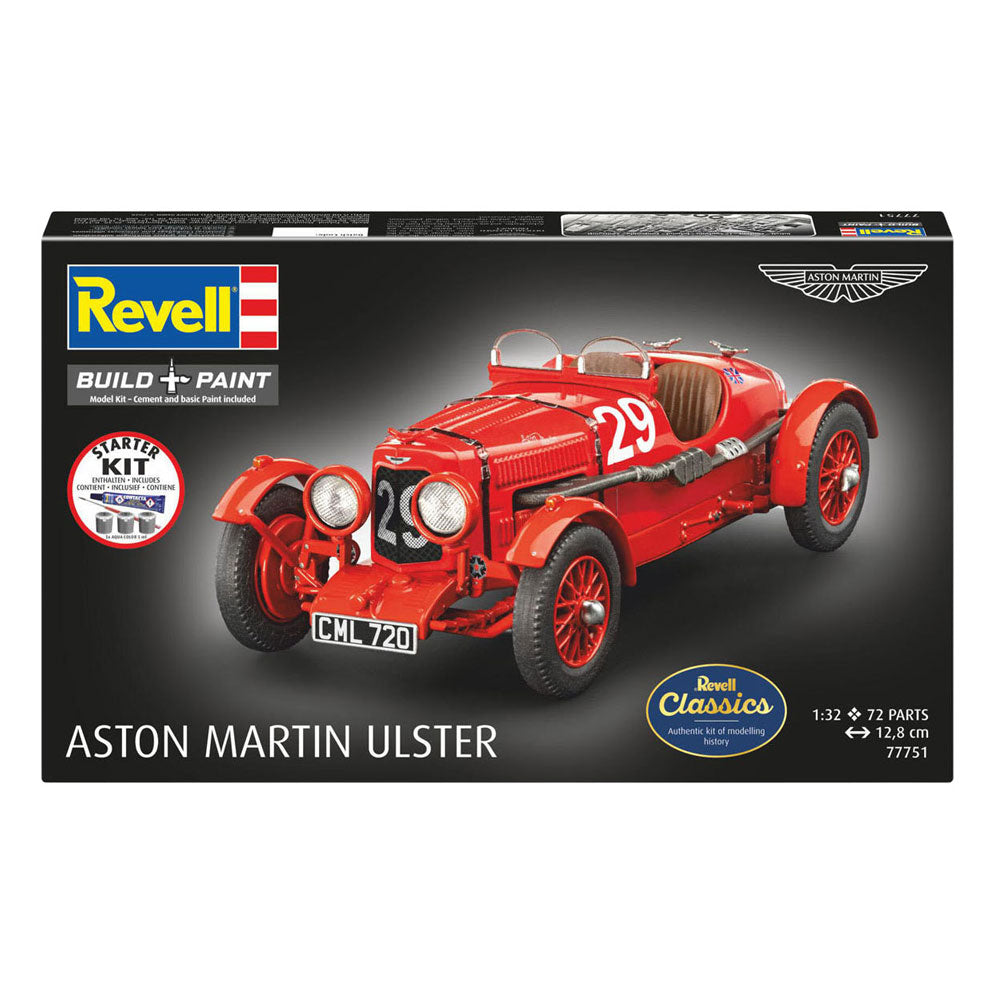 Revell model kit starter kit aston martin ulster 1:32 - 72 pezzi.