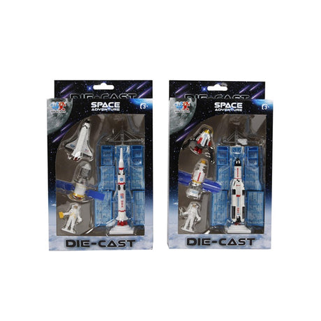 Set da gioco pressofuso di avventure dello Space Shuttle 12 cm
