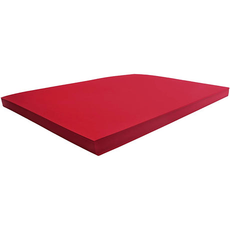 Cartoncino colorato Creative Company Rosso Natale 270gr, 100 fogli