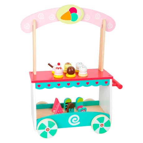 Small foot - carretto dei gelati in legno con accessori