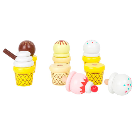 Small foot - carretto dei gelati in legno con accessori