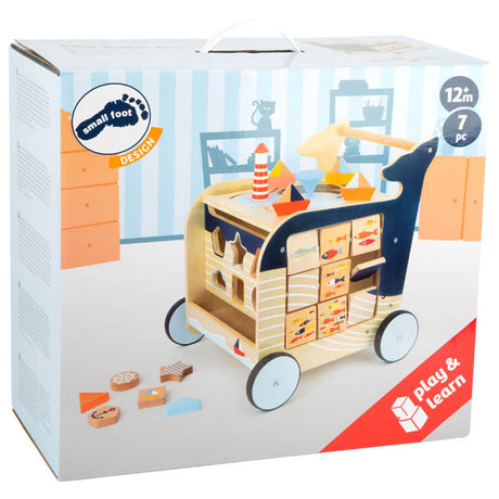 Piccole piede - Attività di legno Walker Whale