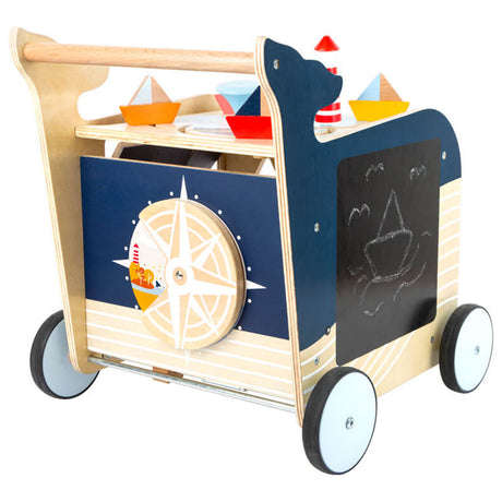 Piccole piede - Attività di legno Walker Whale