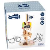 Small foot - Gelati in legno con supporto, 15 pz.