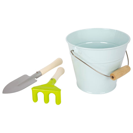 Piccole piede - Strumenti da giardino per bambini in legno, 8dlg.