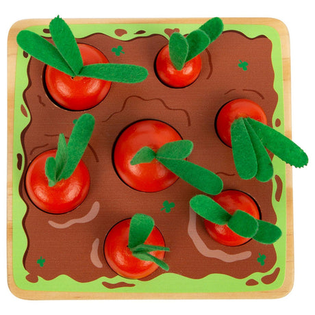Small foot - spezzatino a forma di carota in legno, 8 pz.