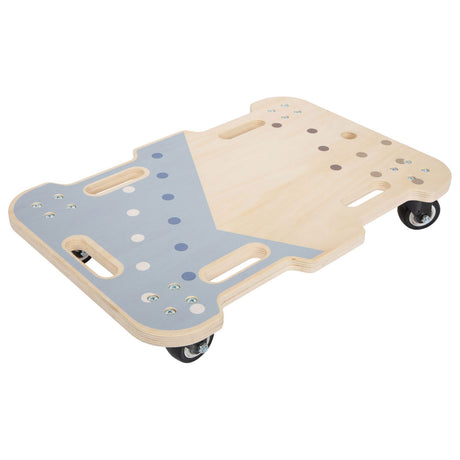 Pieno piccolo - blu rulmine in legno