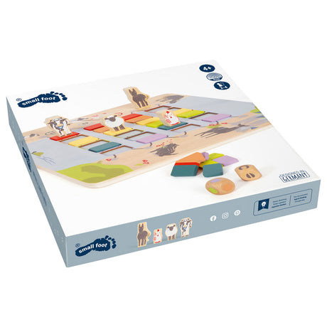 Small foot - ponte da gioco in legno che attraversa gli animali