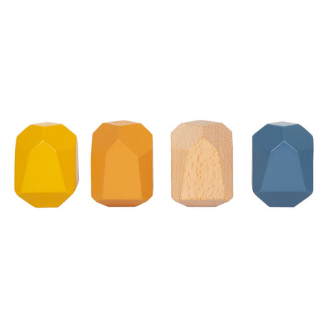 Small foot - blocchi di equilibrio in legno safari, 18 pz.