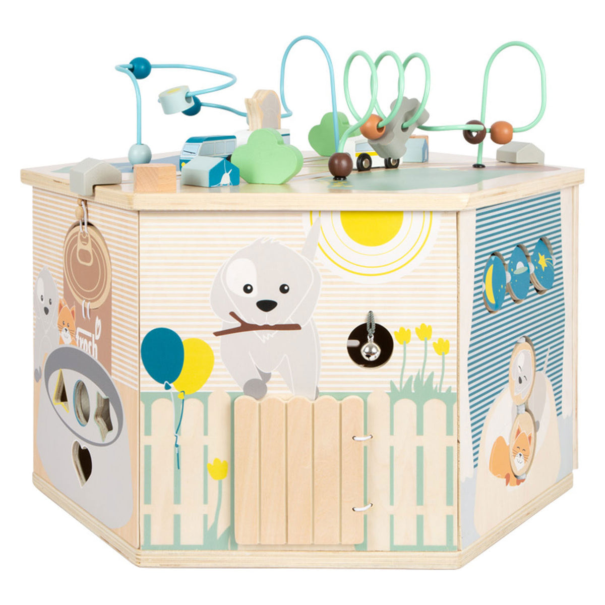 Piccole piede xxl Attività Cube Animali
