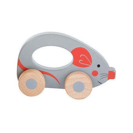 Small foot - animaletto da spingere in legno su ruote