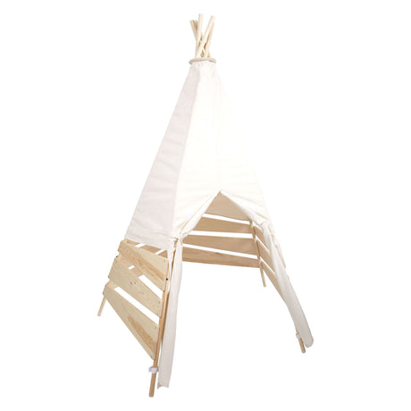 Piccolo piede - Tenda in legno esterno