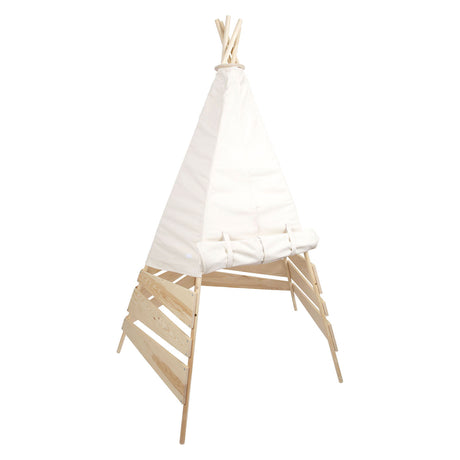 Piccolo piede - Tenda in legno esterno