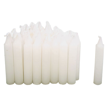 Small foot - candele bianche piccole, 36pz.