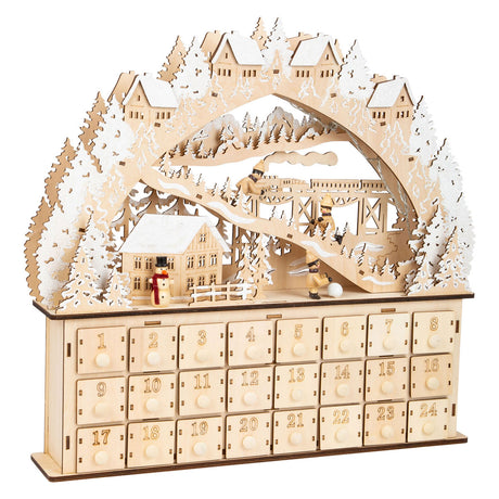 Small foot - Calendario dell'avvento in legno