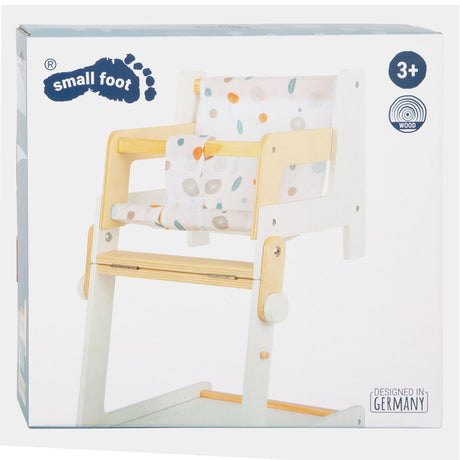 Small foot - sedia per bambole combinata in legno bottoncino