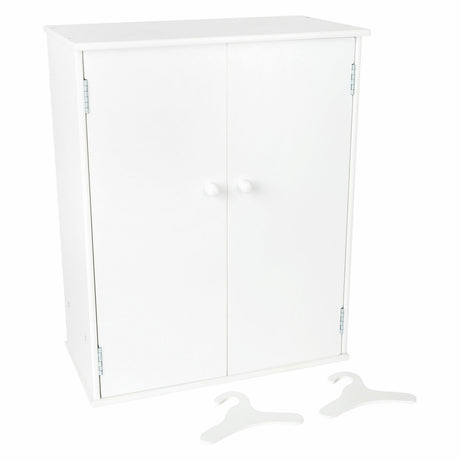 Armadio per bambole in legno Small Foot 53 cm bianco