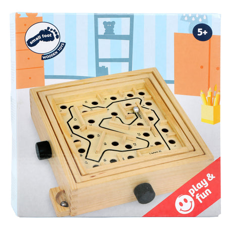 Small foot - Gioco di biglie labirinto in legno
