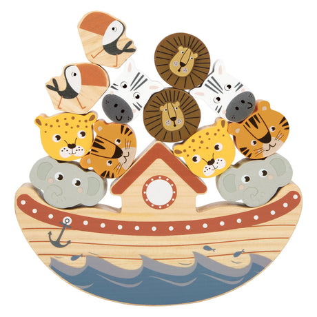 Small foot - Safari con gioco di equilibrio in legno