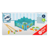 Small foot - Canna da pesca in legno da gioco oceano