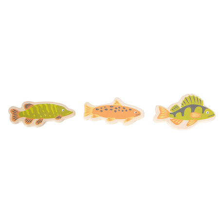 Small foot - Gioco della canna da pesca in legno - 4 giocatori