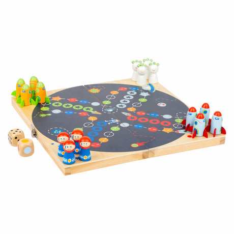 Small foot: gioco di ludo spaziale in legno