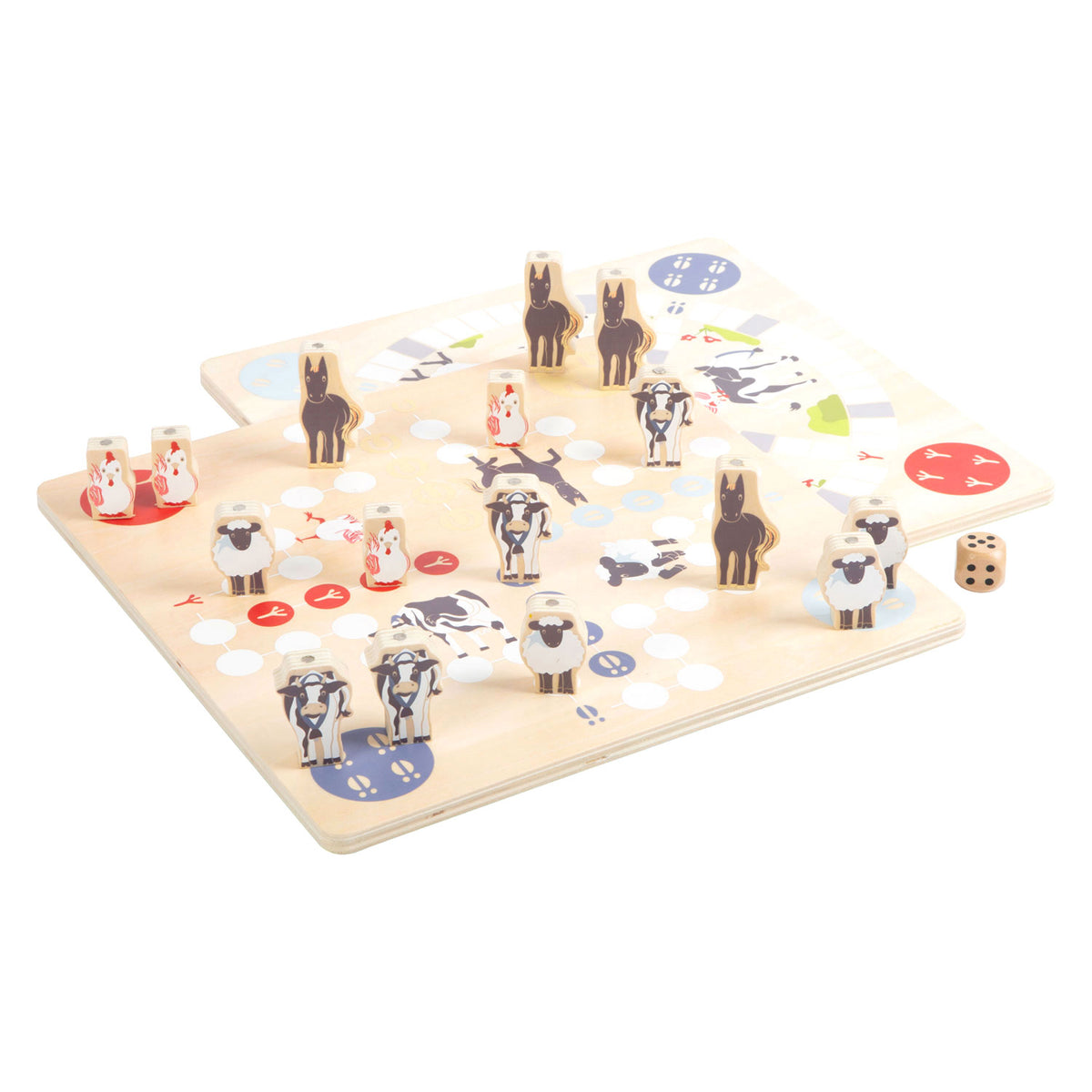 Small foot - collezione di giochi in legno 4in1