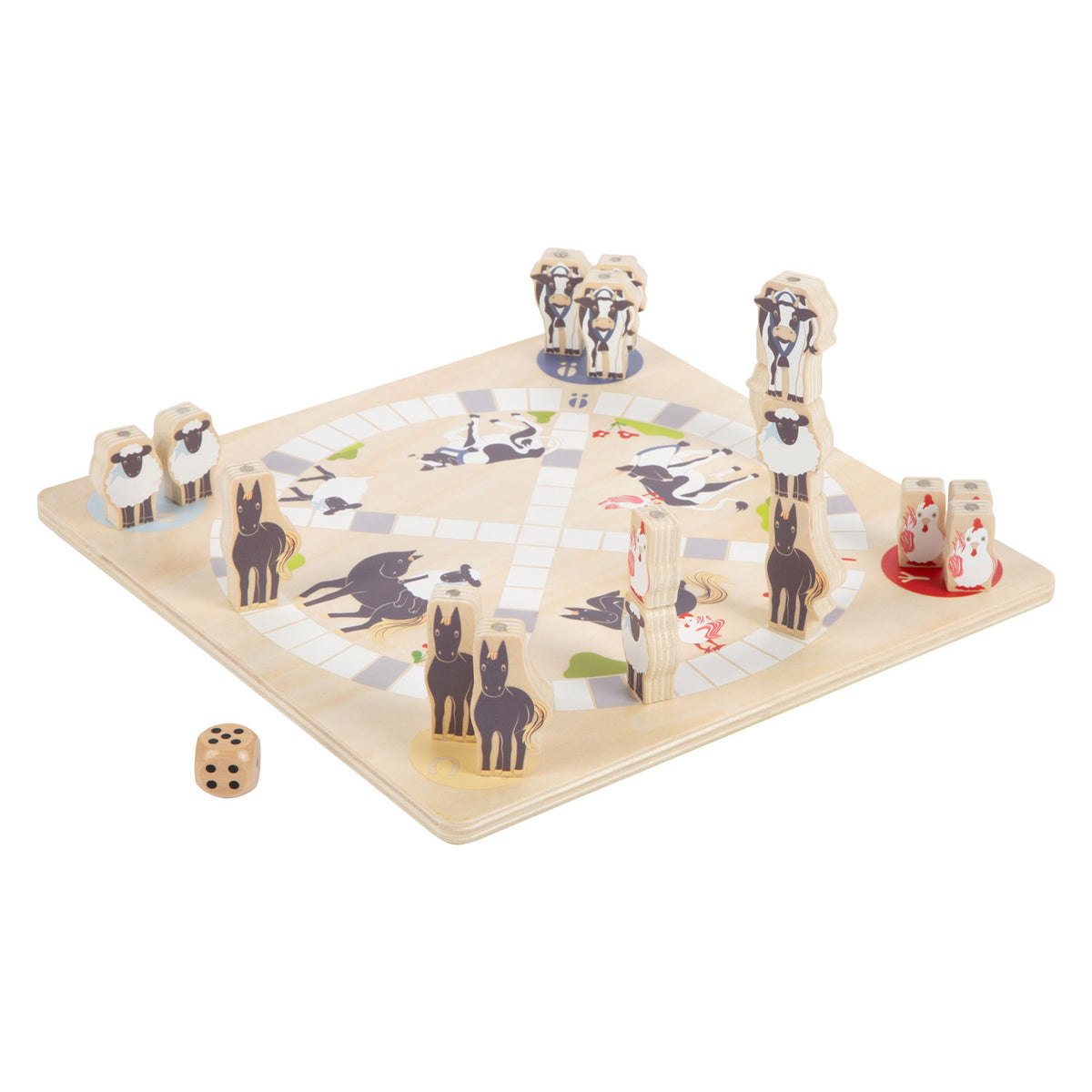 Small foot - collezione di giochi in legno 4in1