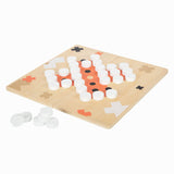 Small foot - Solitario in legno e gioco del mulino, edizione Gold